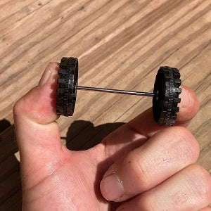 BladeSled Replacement Axle (wheels not included)