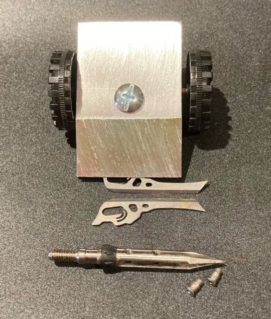 Blade Sled Broadhead Sharpener for Rage, Swhacker, Sevr, Slick Trick